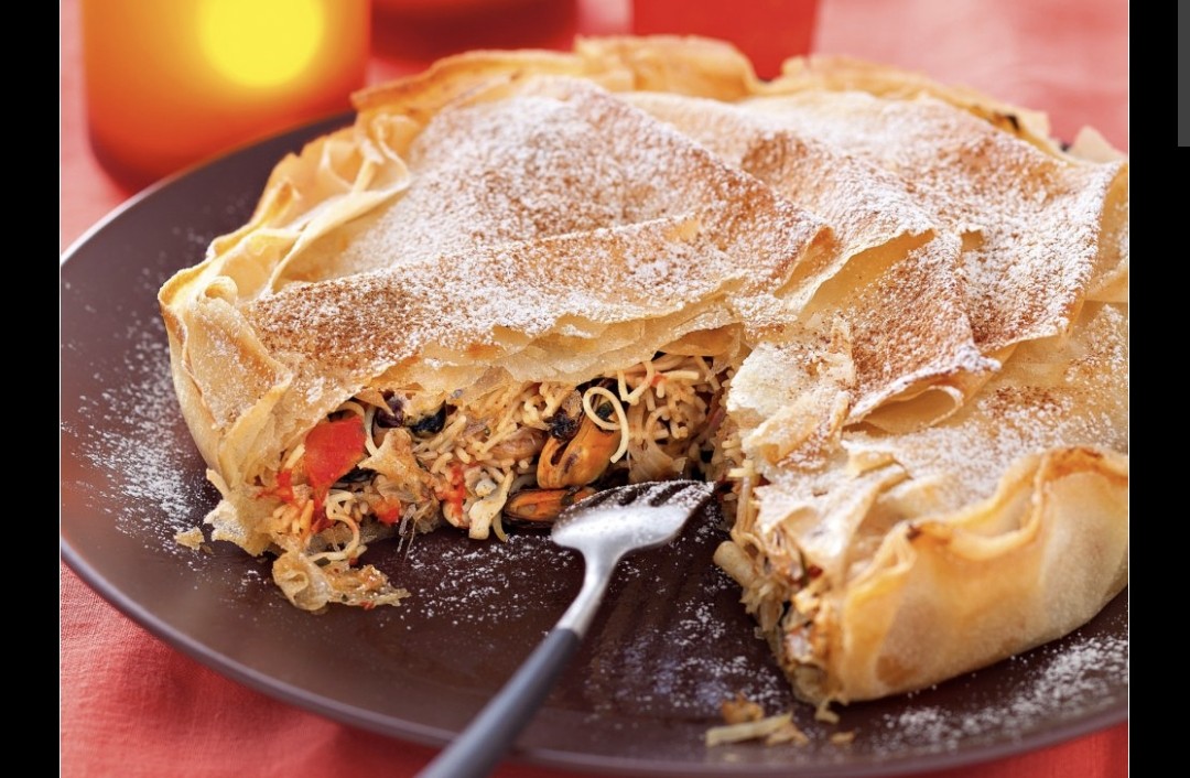 Pastilla fruits de mer (4 personnes)